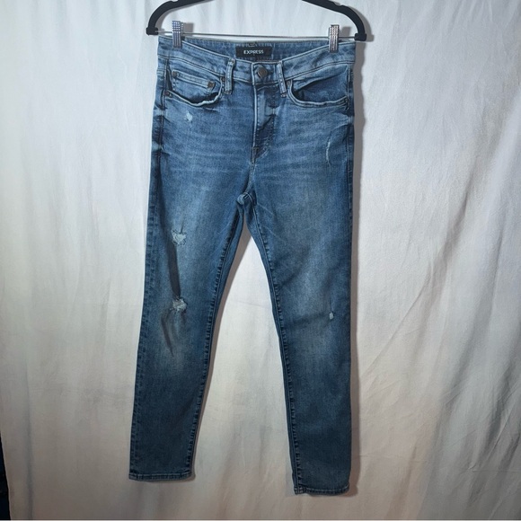 Express Men Hyper Stretch Denim Jeans - Picture 1 of 6
